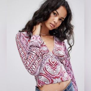 Free People Wild and Free Top